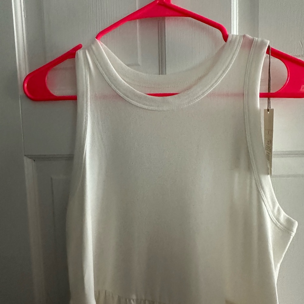 White Target Dress - Picture 2 of 3